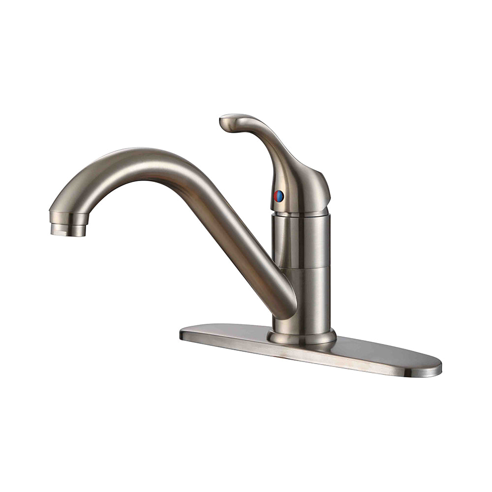 Single Handle Kitchen Faucet in Brushed Nickel – Model# KSK8112BN