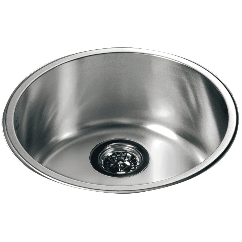 Dawn Top Mount/Drop-in Round Single Bowl Bar/Prep Sink Model# 3235