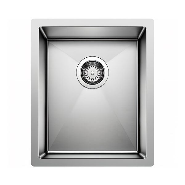 17″ Zero Radius Stainless Steel Undermount Kitchen Sink - Model #KSH17199L