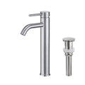 Oakland Single Handle Bathroom Sink Vessel Faucet with Pop Up Drain in Brushed Nickel Model# KSB1119BN
