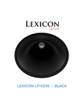 Lexicon Platinum V210 Quartz Composite Oval Vanity Sink Model# V210