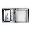 Nantucket Sinks - 36" Pro Series Workstation Undermount Stainless Steel Kitchen Sink Model#   ZR-PS-3620-16