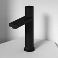 VIGO - Hart Nova Single Hole Bathroom Faucet In Matte Black Model# VG01053MB
