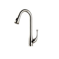 Dawn Single-Lever Pull-Out Spray Kitchen Faucet In Brushed Nickel Model# AB50 3091BN