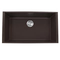 Nantucket Sinks -33" Undermount Granite Composite Sink In Brown Model# PR3320-BR-UM