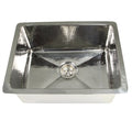 Nantucket Sinks - 23" Stainless Steel Hammered Rectangle Kitchen Sink Model# KSSH2318-9