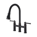 8” Double Handle 3 Hole Kitchen Faucet in Oil Rubbed Bronze – Model# KSK8239RB