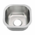 Oakland 13″ Undermount 18 Gauge Stainless Steel Single Bowl Bar/Prep Sink Model# KSU1313