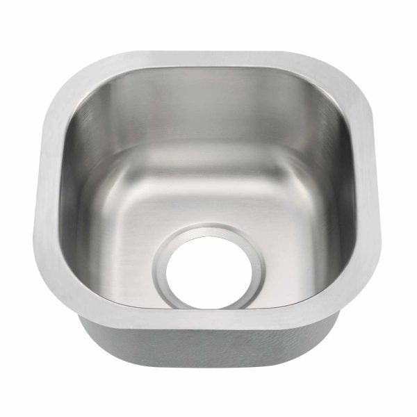 Oakland 13″ Undermount 18 Gauge Stainless Steel Single Bowl Bar/Prep Sink Model# KSU1313