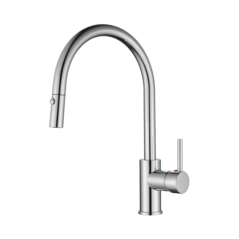 Single Handle 1 Hole Pull-Down Kitchen Faucet – Model# KSK1126C