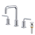 Oakland Wide Spread 3 Hole Bathroom Sink Faucet with Pop Up Drain in Chrome Model# KSB8236C
