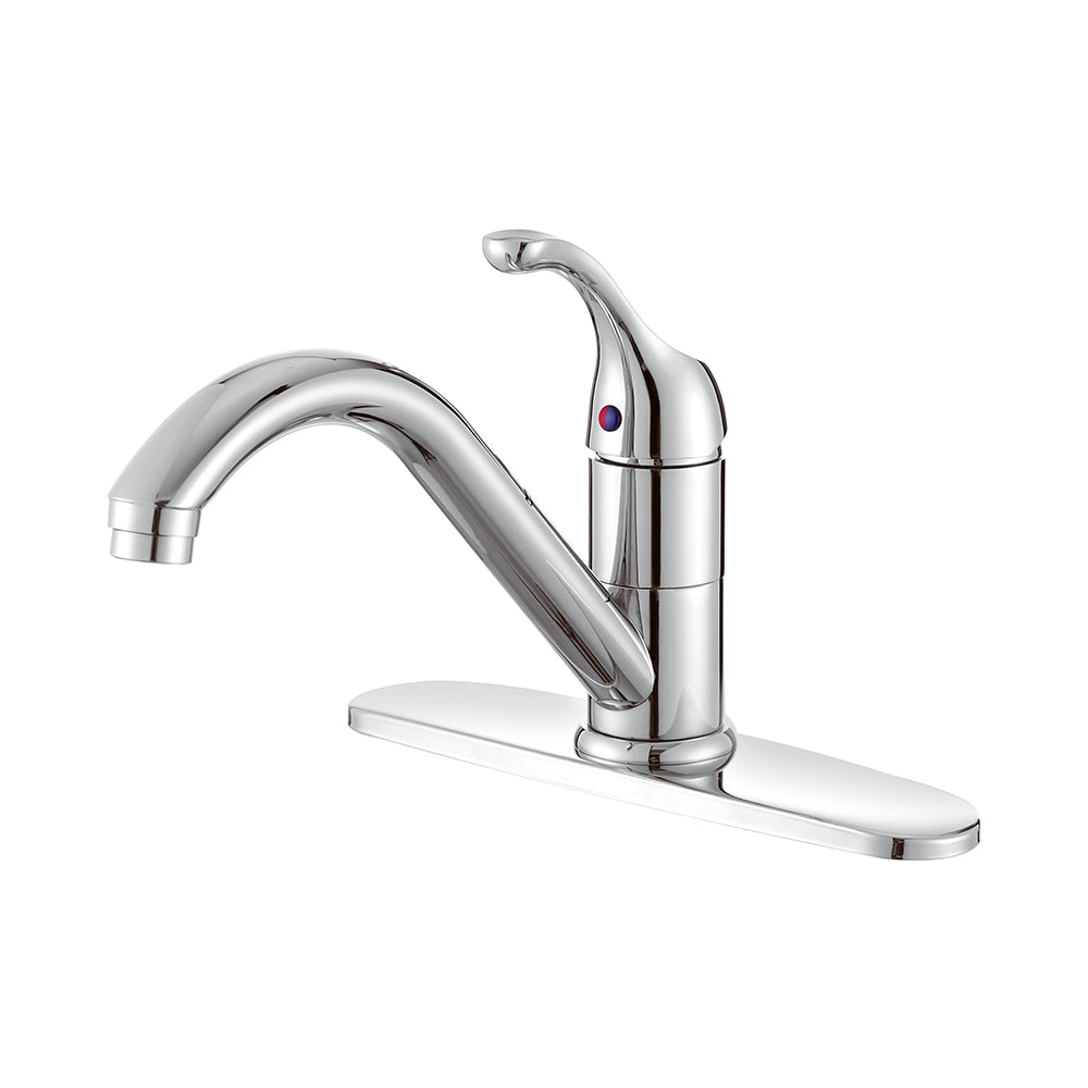 Single Handle Kitchen Faucet in Chrome – Model# KSK8112C