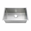 22″ Small Radius Undermount Single Bowl Stainless Steel Kitchen Sink-Model #KSH22189L
