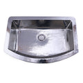 Nantucket Sinks 33" Hammered Farmhouse Stainless Steel Sink Model# FSSH3322