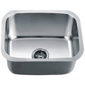 Dawn 21" Undermount Stainless Steel Single Bowl Kitchen Sink Model# ASU103