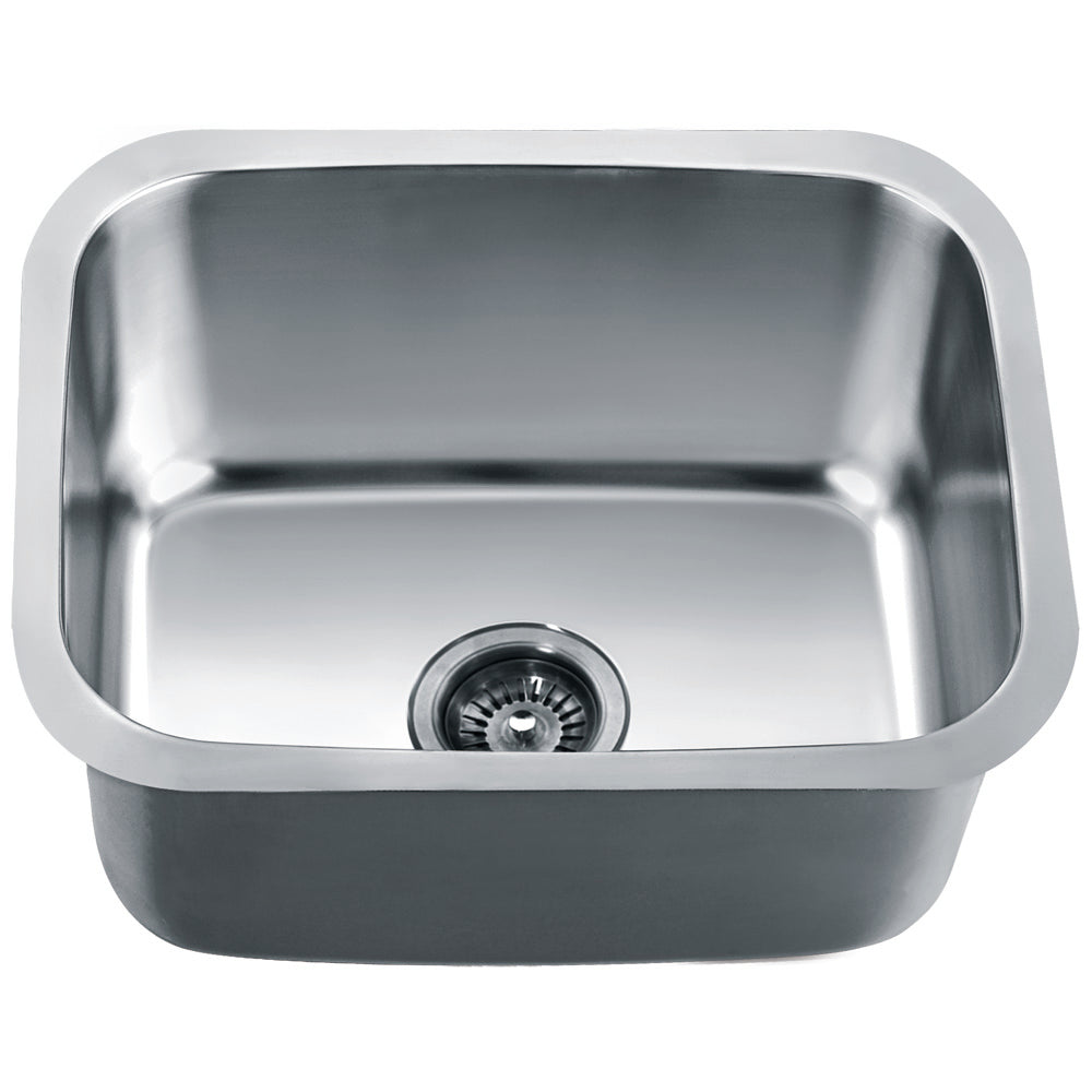 Dawn 21" Undermount Stainless Steel Single Bowl Kitchen Sink Model# ASU103