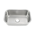 Oakland 27″ Medium Size Undermount Stainless Steel Single Bowl Rectangular Kitchen Sink Model# KSU27189