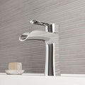 VIGO - Paloma Single Hole Single Handle Open Front Bathroom Faucet In Chrome Model# VG01041CH