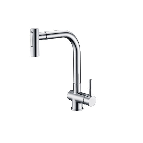 Dawn Single-Lever Pull-Down Spray Kitchen Faucet In Chrome Model# AB50 3670C