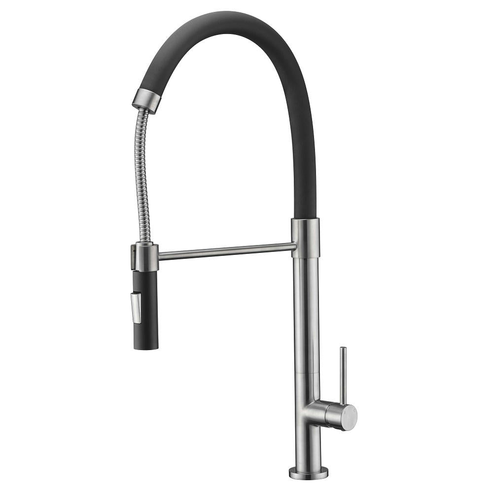 Dawn Single-Lever with Two Functions Pull-Out Spray Faucet In Brushed Nickel Model# AB50 3732BN
