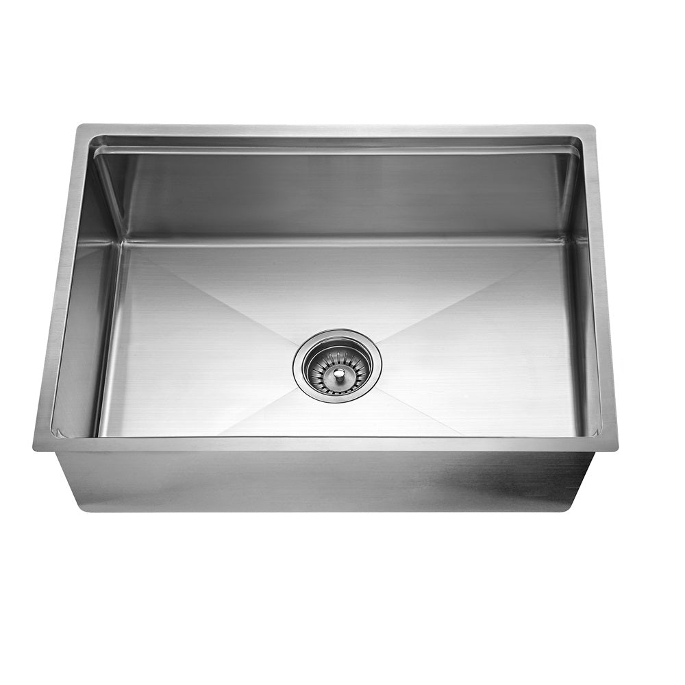 Dawn - Undermount Stainless Steel Small Radius Corners Single Bowl Kitchen Sink - Model# DSR2517