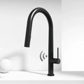 VIGO - Greenwich 18 in. Single Handle Smart Pull-Down Touchless Sensor Kitchen Faucet In Matte Black Finish Model# VG02029MBS
