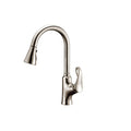 Dawn Single-Lever Pull-Out Spray Faucet In Brushed Nickel Model# AB06 3292BN