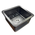 Nantucket Sinks - 18" Undermount/Top Mount Fireclay Kitchen/Bar/Prep Sink Model# Wellfleet-1818MB