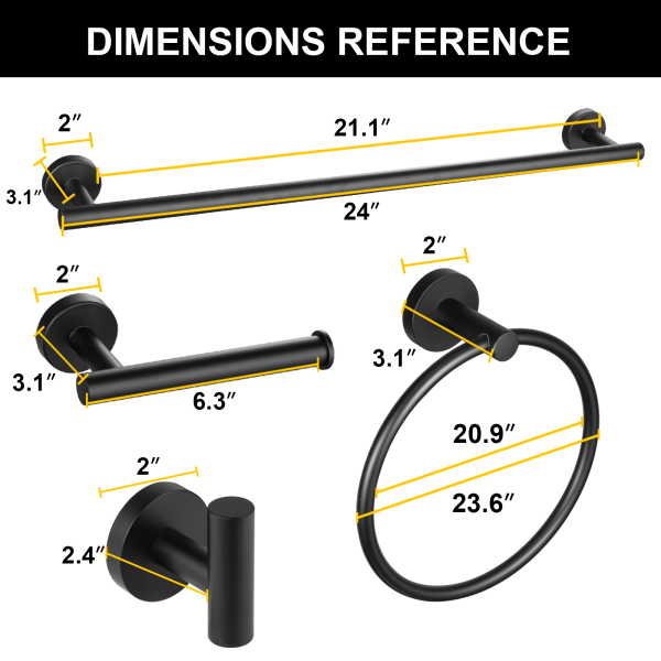 Bathroom Hardware Sets