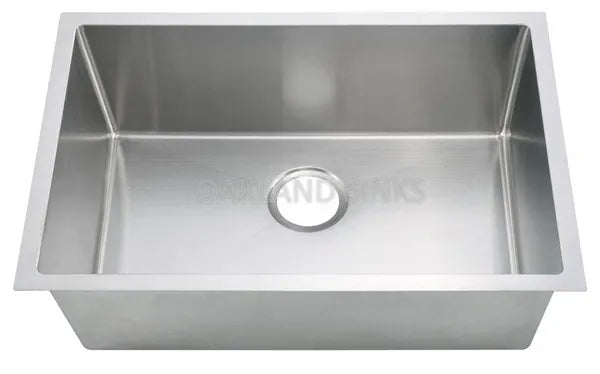 27" Small Radius Undermount Stainless Steel Kitchen/Laundry/Bar Sink