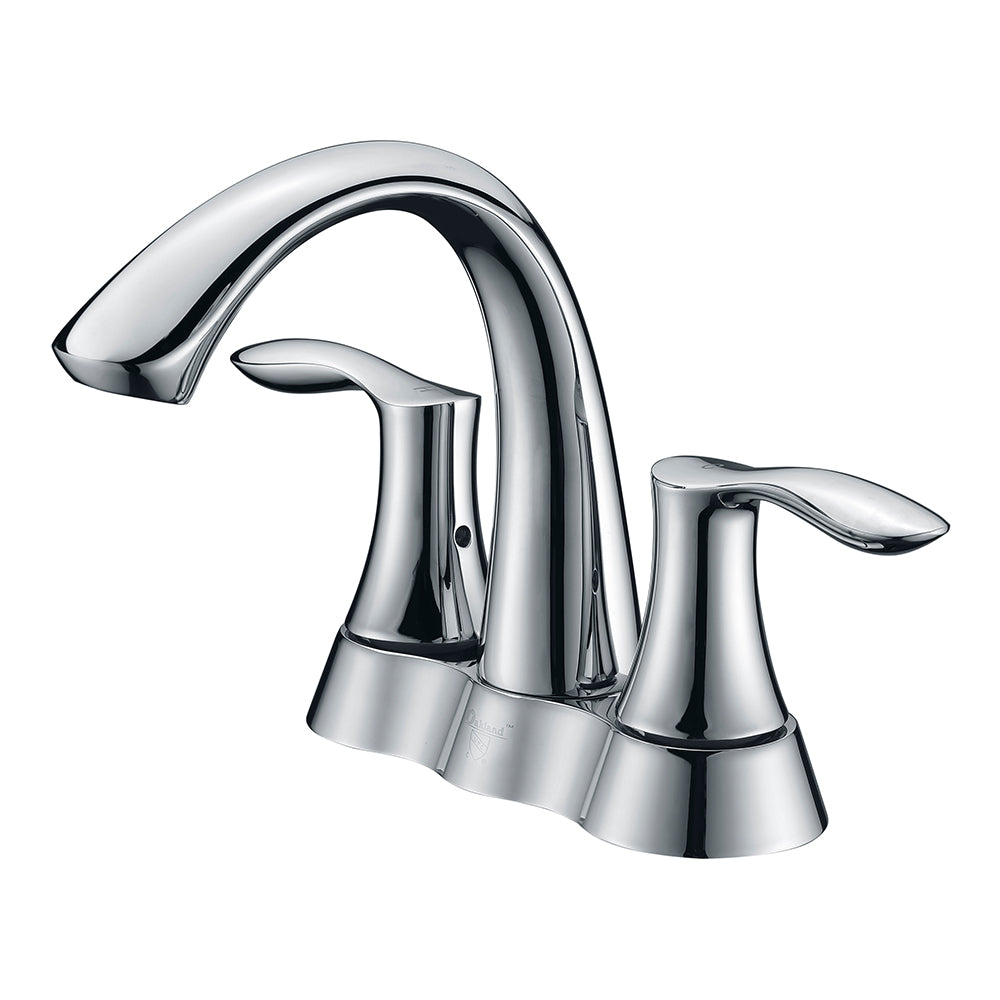 4″ Center Set Two Handles Bathroom Sink Faucet with Pop Up Drain in Chrome Model# KSB4231C