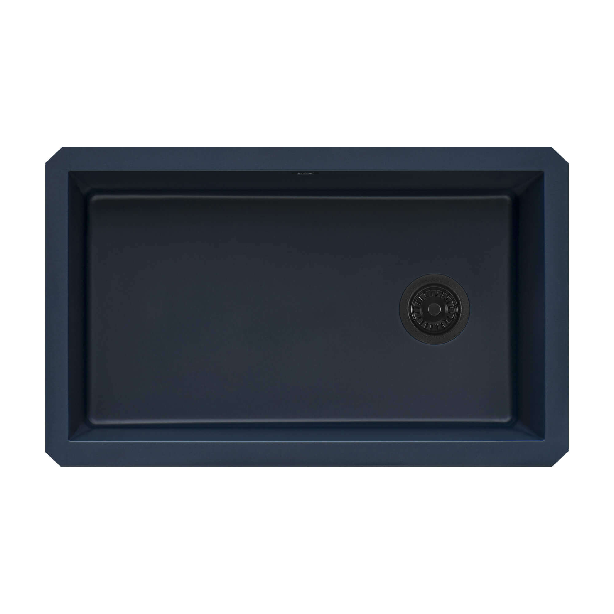 epiGranite Model: RVG2033LU Ruvati 32 x 19 inch epiGranite Undermount Granite Composite Quartz Single Bowl Kitchen Sink – Catalina Blue – RVG2033LU