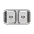 Oakland 32″ Undermount Stainless Steel 50/50 Double Bowl Kitchen Sink Model# KSU321899B