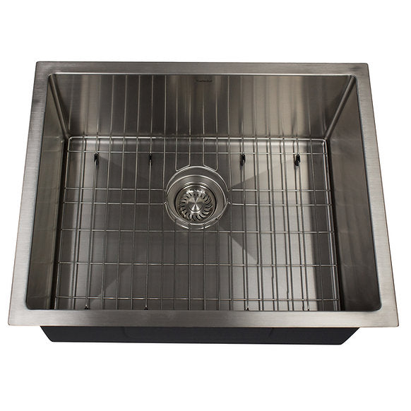 Nantucket Sinks - 23"x18" Marine-Grade Stainless Steel Outdoor Undermount Sink Model# AW2318-16