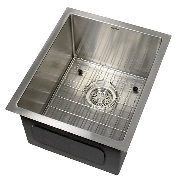 Nantucket Sinks - 15" Outdoor Use Stainless Steel Undermount Bar/Prep Sink Model# AW1518-16