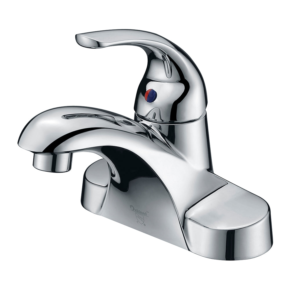 4″ Center Set Two Handles Bathroom Sink Faucet with Pop Up Drain in Chrome Model# KSB4131C