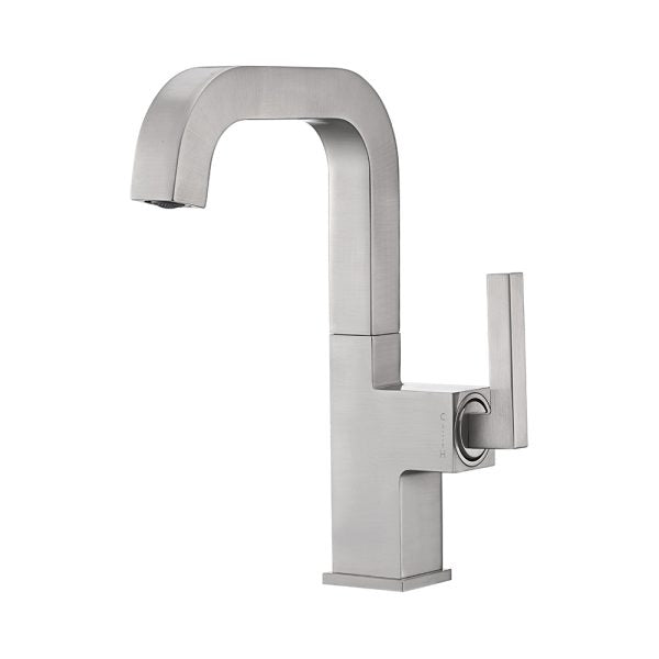 Oakland Single Handle Bathroom Sink Faucet with Pop Up Drain in Brushed Nickel Model# KSB1142BN