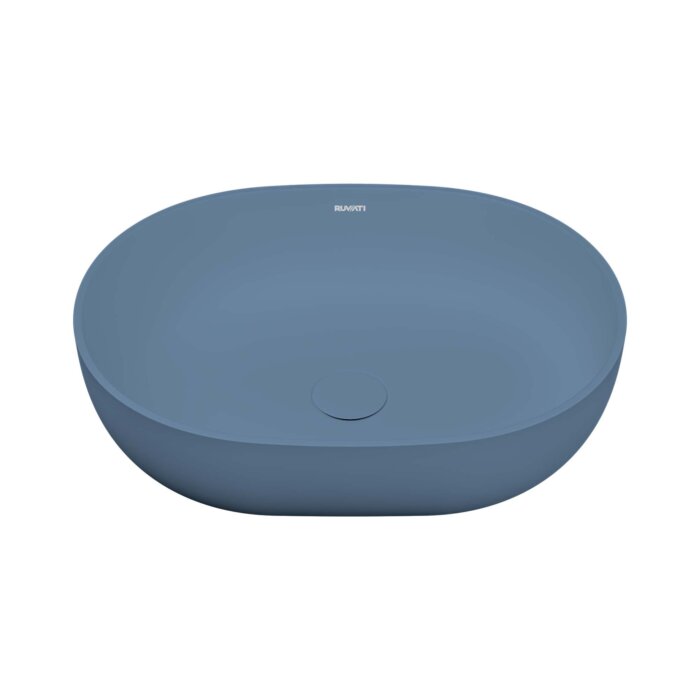 Canali Model: RVB2119LE Ruvati 19-inch Pacific Blue epiStone Solid Surface Modern Bathroom Vessel Sink – RVB2119LE