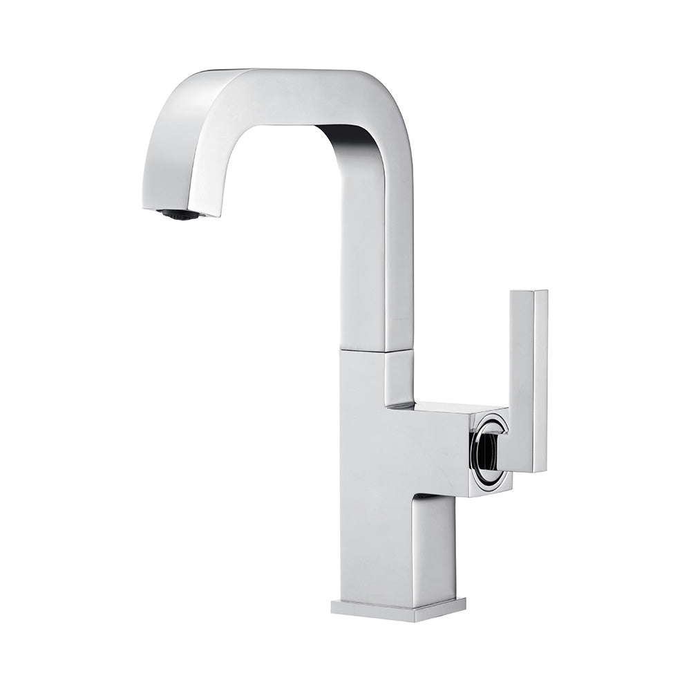 Oakland Single Handle Bathroom Sink Faucet with Pop Up Drain in Chrome Model# KSB1142C