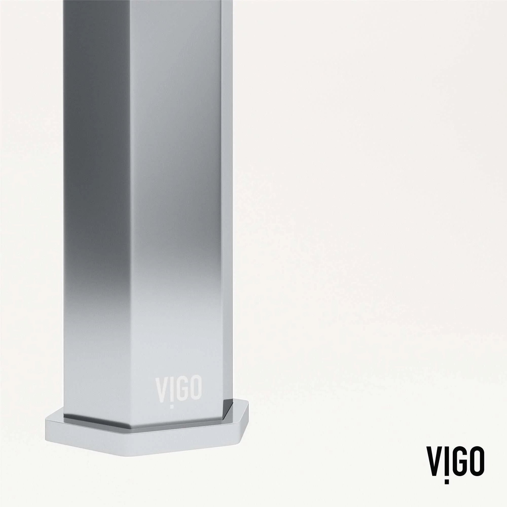 VIGO - Hart Nova Single Hole Bathroom Faucet In Chrome Model# VG01053CH