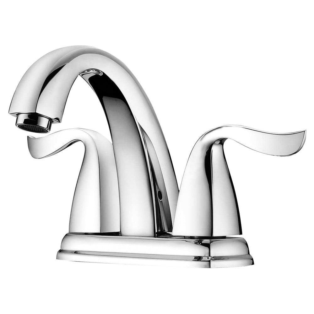 Dawn 4" Centerset (2-Hole) Lavatory Faucet with Two Lever Handles In Chrome Finish Model# AB04 1273C