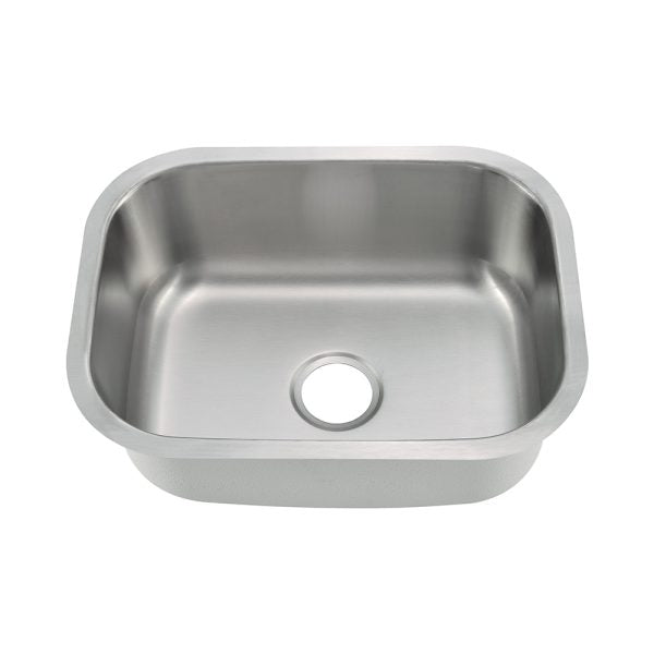 Oakland 18 Gauge 23″ Undermount Stainless Steel Single Bowl Kitchen Sink Model# KSU23189