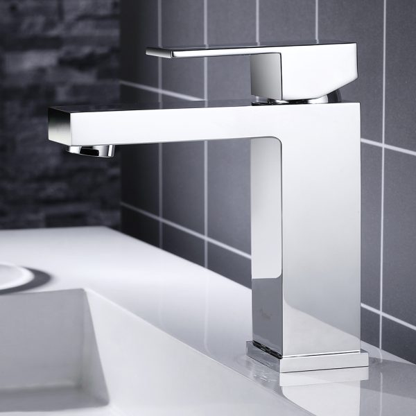 Oakland Single Handle 1 Hole Bathroom Sink Faucet with Pop Up Drain Model# KSB1112C