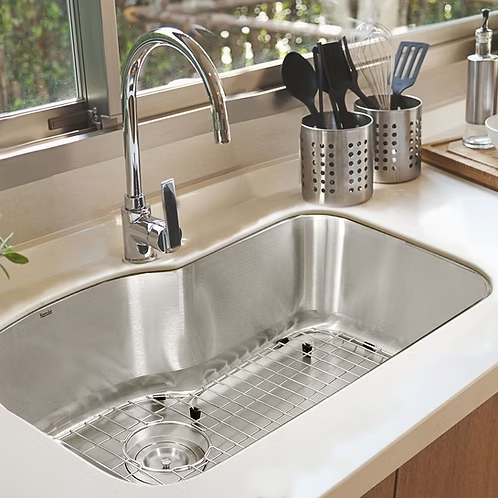 Nantucket Sinks - Oblong Undermount Stainless Steel Kitchen Sink, 16 Gauge Model#  MOBYXL-16