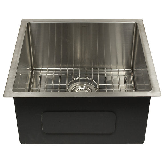 Nantucket Sinks - 19" Stainless Steel Undermount Outdoor Use Sink Model# AW1919-16