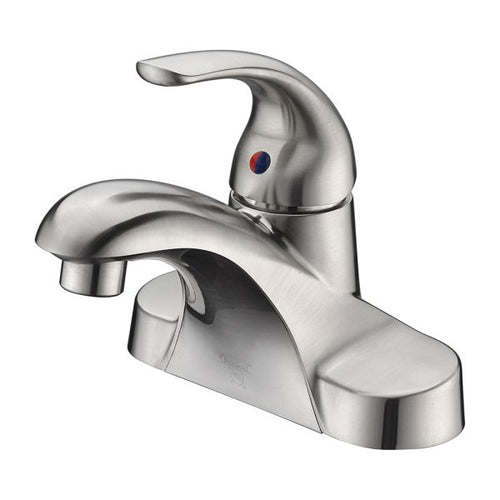 4″ Center Set Two Handles Bathroom Sink Faucet with Pop Up Drain in Brushed Nickel Model# KSB4131BN