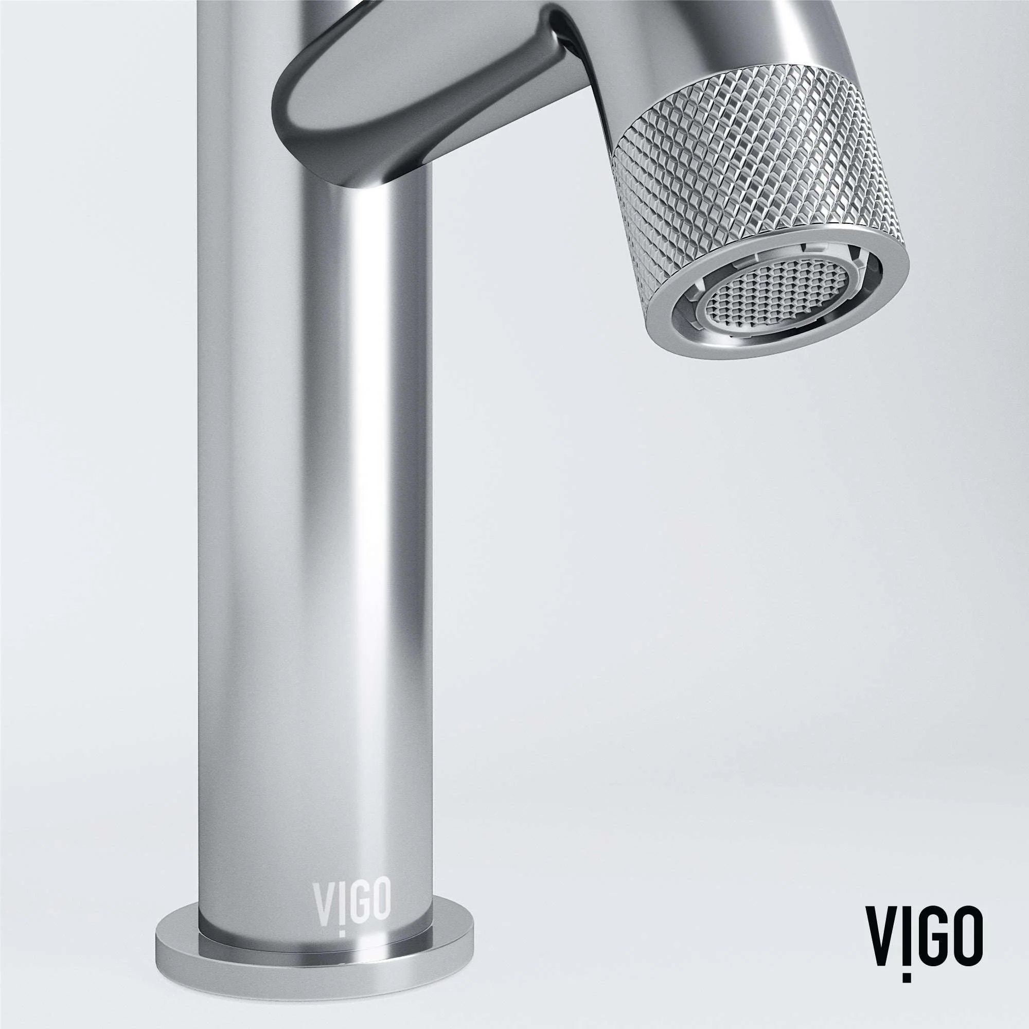 VIGO - Apollo Single Hole Bathroom Faucet In Chrome Model# VG01048CH