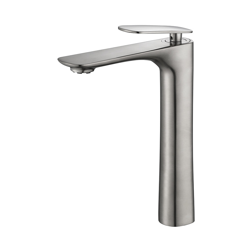 Oakland Single Handle Bathroom Sink Vessel Faucet with Pop Up Drain in Brushed Nickel Model# KSB1102BN