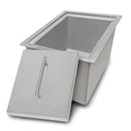 Merino Model: RVQ6215 Ruvati Insulated Ice Chest Sink 15" x 20" Outdoor BBQ Marine Grade T-316 Top Mount Stainless Steel – Model# RVQ6215