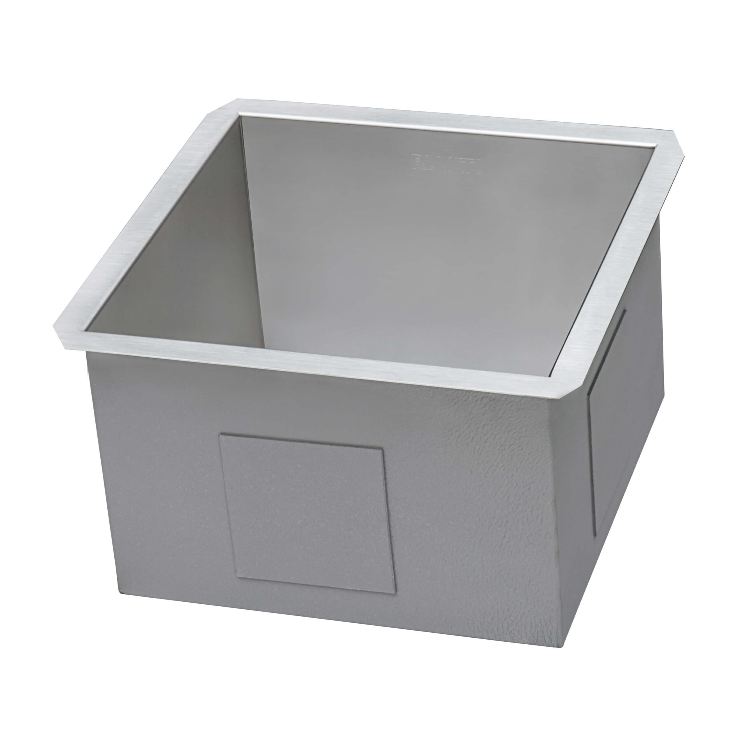 Nesta Ruvati 15" x 15"Undermount 16 Gauge Zero Radius Bar Prep Square Kitchen Sink Single Bowl – Model# RVH7115